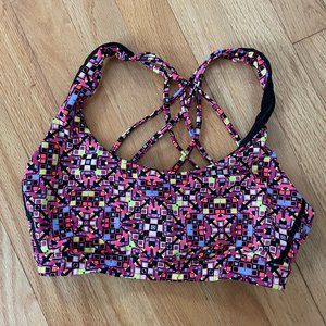 Multicolor Victoria's Secret Racerback Sports Bra